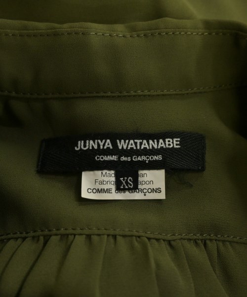 JUNYA WATANABE（ジュンヤワタナベ）ブラウス カーキ サイズ:XS レディース/2200620194211