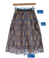 JUNYA WATANABE（ジュンヤワタナベ）ひざ丈スカート 赤 サイズ:XS レディース/2200620194235