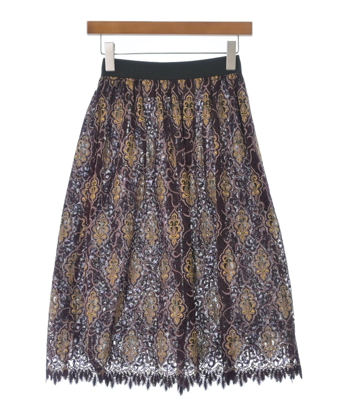 ✨希少✨１９９７年ジュンヤワタナベ　巻きスカート JUNYA WATANABE（ジュンヤワタナベ）ひざ丈スカート 赤 サイズ:XS