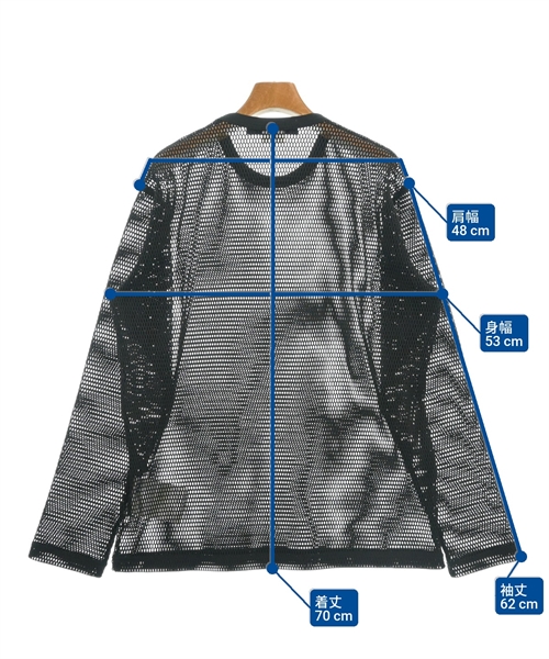 JUNYA WATANABE（ジュンヤワタナベ）Tシャツ・カットソー 黒 サイズ:S レディース/2200637215015