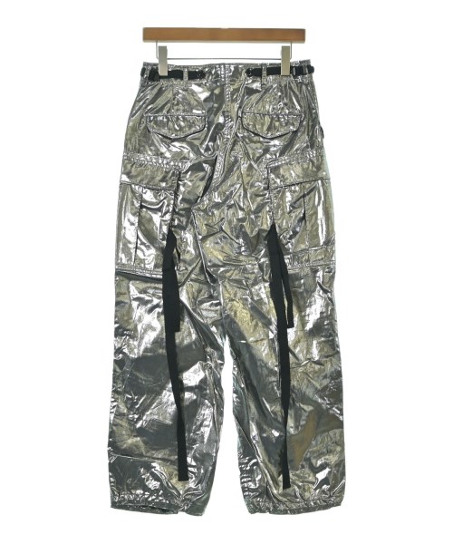 JUNYA WATANABE（ジュンヤワタナベ）カーゴパンツ シルバー サイズ:S レディース/2200640228040