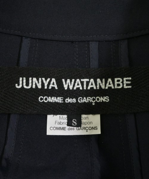 JUNYA WATANABE（ジュンヤワタナベ）ステンカラーコート 紺 サイズ:S レディース/2200624886488