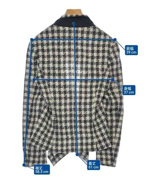 JUNYA WATANABE（ジュンヤワタナベ）テーラードジャケット 白 サイズ:S レディース/2200640696122