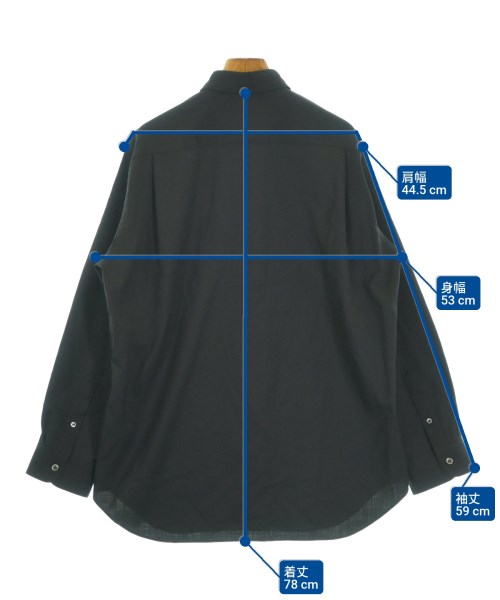 JUNYA WATANABE（ジュンヤワタナベ）カジュアルシャツ 黒 サイズ:S レディース/2200640727024