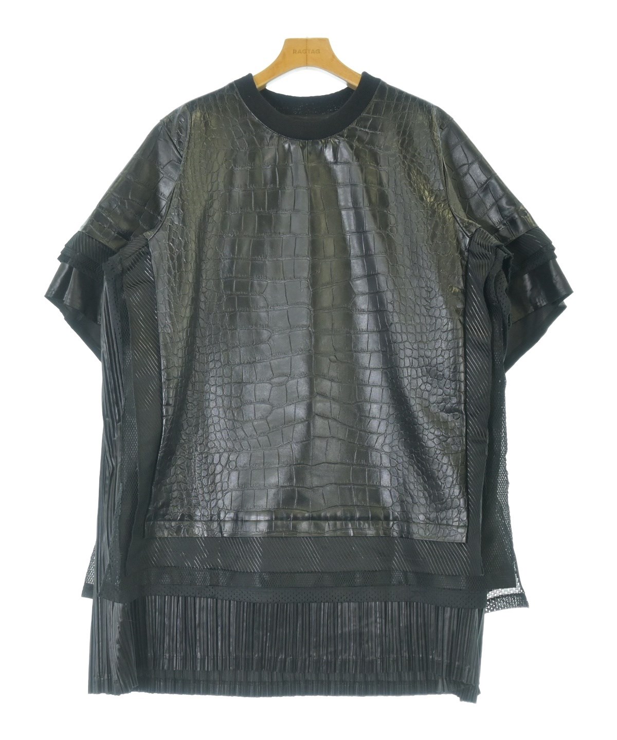 JUNYA WATANABE（ジュンヤワタナベ）ワンピース 黒 サイズ:S