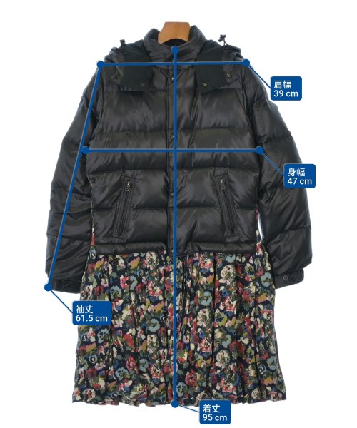 JUNYA WATANABE（ジュンヤワタナベ）ダウンジャケット/ダウンベスト 黒 サイズ:XS レディース/2200642908018