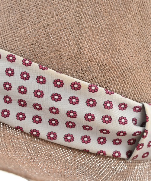 JUNYA WATANABE（ジュンヤワタナベ）ストローハット 茶 サイズ