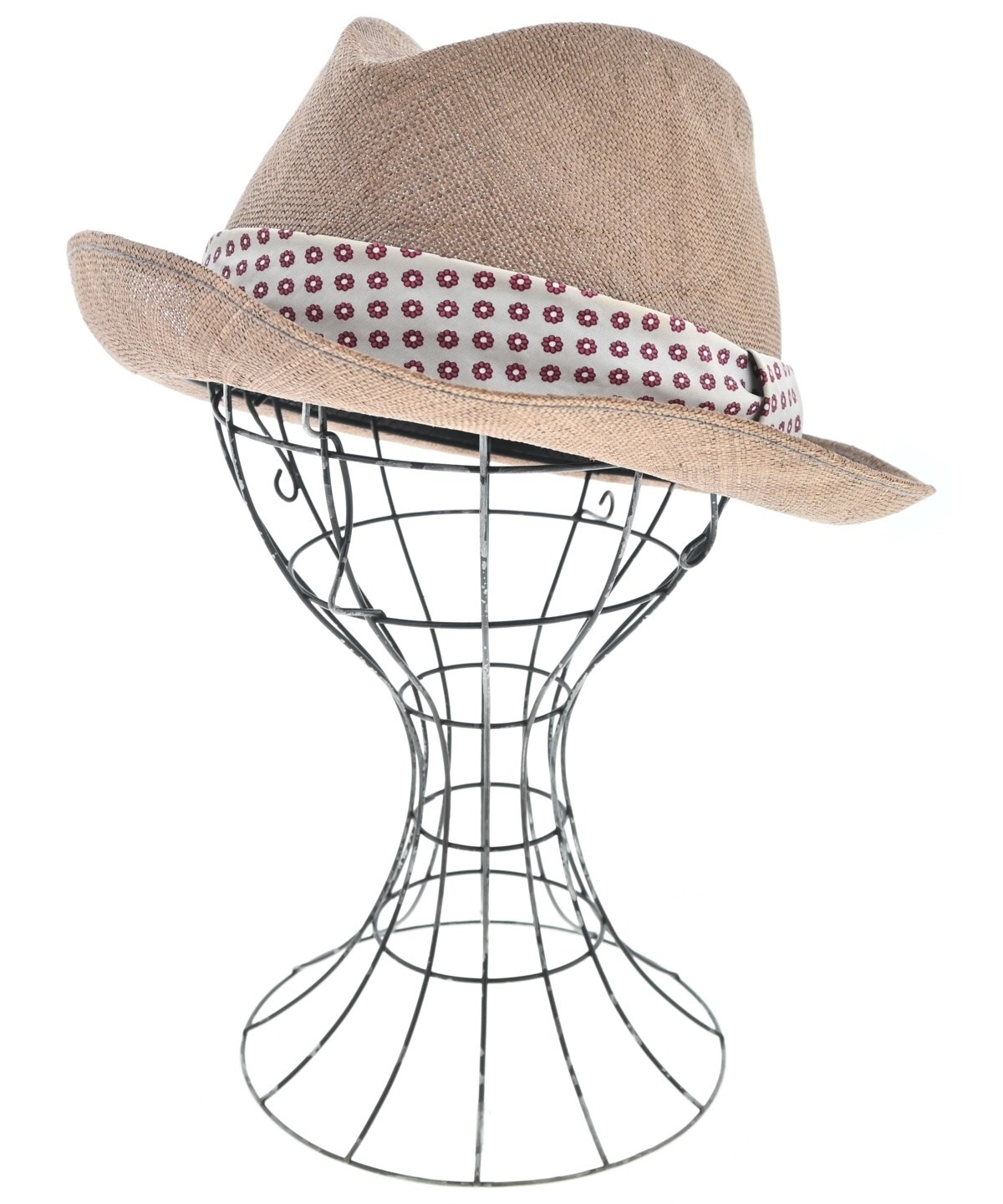 JUNYA WATANABE（ジュンヤワタナベ）ストローハット 茶 サイズ