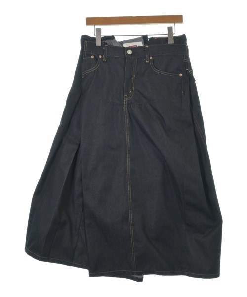 JUNYA WATANABE(ジュンヤワタナベ)ロング・マキシ丈スカート 紺 サイズ:M/2200626707224