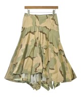 JUNYA WATANABE（ジュンヤワタナベ）ひざ丈スカート カーキ サイズ:M レディース/2200642263094