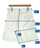 JUNYA WATANABE（ジュンヤワタナベ）ショートパンツ 白 サイズ:M レディース/2200642263285
