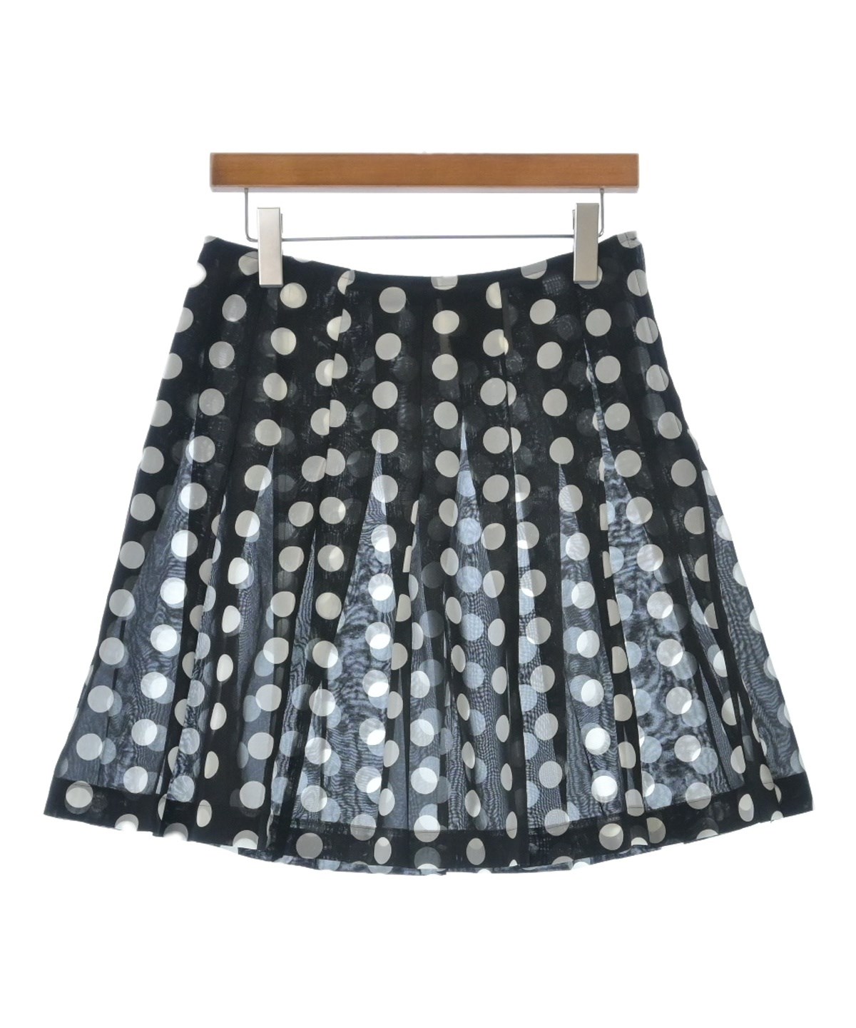 JUNYA WATANABE（ジュンヤワタナベ）ミニスカート 黒 サイズ:M