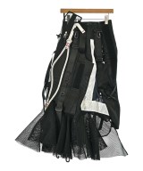 JUNYA WATANABE（ジュンヤワタナベ）ロング・マキシ丈スカート 黒 サイズ:S レディース/2200598718099