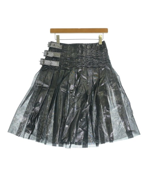 JUNYA WATANABE（ジュンヤワタナベ）ひざ丈スカート 黒 サイズ:XS レディース/2200598804150