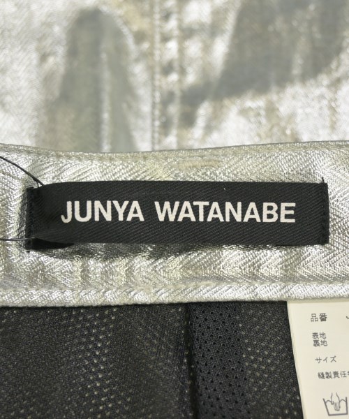 JUNYA WATANABE（ジュンヤワタナベ）ミニスカート シルバー サイズ:S レディース/2200598925114