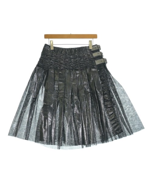 JUNYA WATANABE(ジュンヤワタナベ)ひざ丈スカート 黒 サイズ:S/2200598925121