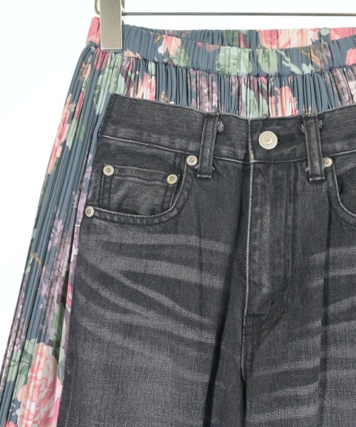 JUNYA WATANABE（ジュンヤワタナベ）デニムパンツ 黒 サイズ:XS レディース/2200599254077