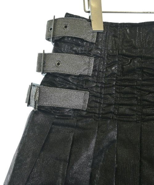 JUNYA WATANABE（ジュンヤワタナベ）ひざ丈スカート 黒 サイズ:M レディース/2200599975088