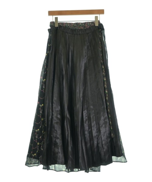 JUNYA WATANABE（ジュンヤワタナベ）ロング・マキシ丈スカート 黒 サイズ:S レディース/2200611971036