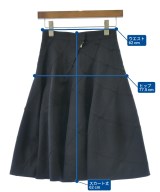 JUNYA WATANABE（ジュンヤワタナベ）ひざ丈スカート 紺 サイズ:XS レディース/2200613097079