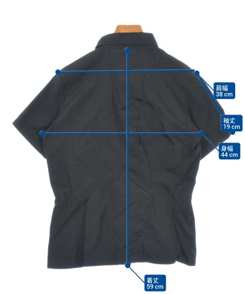 JUNYA WATANABE（ジュンヤワタナベ）カジュアルシャツ 黒 サイズ:-(M位) レディース/2200616548301