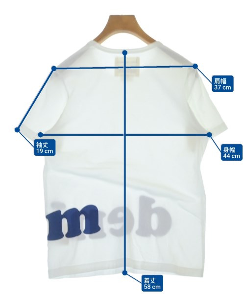 JUNYA WATANABE（ジュンヤワタナベ）Tシャツ・カットソー 白 サイズ:S レディース/2200619651169