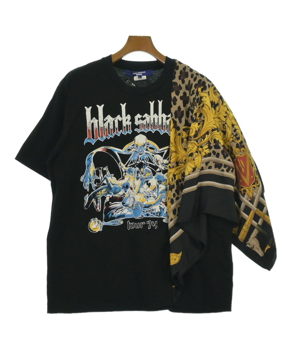 ラピュタ JUNYA WATANABE（ジュンヤワタナベ）Tシャツ・カットソー 黒 サイズ:L