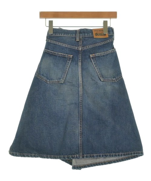 JUNYA WATANABE（ジュンヤワタナベ）ひざ丈スカート 紺 サイズ:S レディース/2200622887050