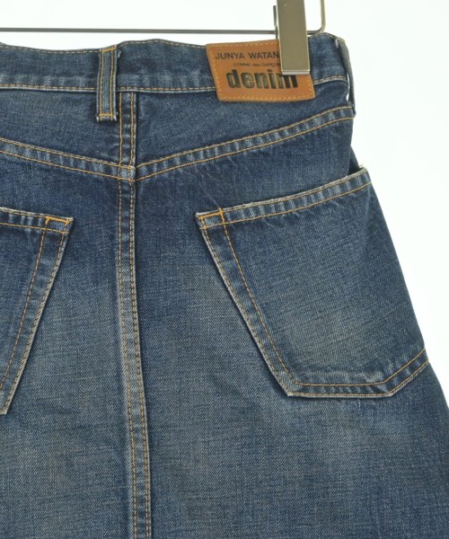 JUNYA WATANABE（ジュンヤワタナベ）ひざ丈スカート 紺 サイズ:S レディース/2200622887050