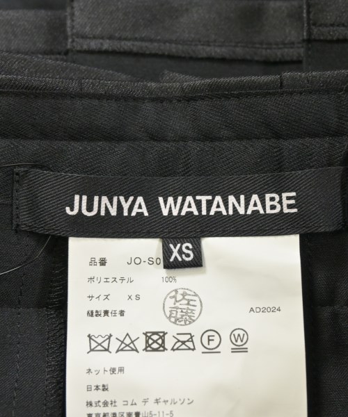 JUNYA WATANABE（ジュンヤワタナベ）ミニスカート 黒 サイズ:XS レディース/2200620783484
