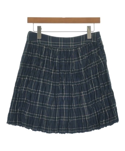 JUNYA WATANABE（ジュンヤワタナベ）ミニスカート 紺 サイズ:S