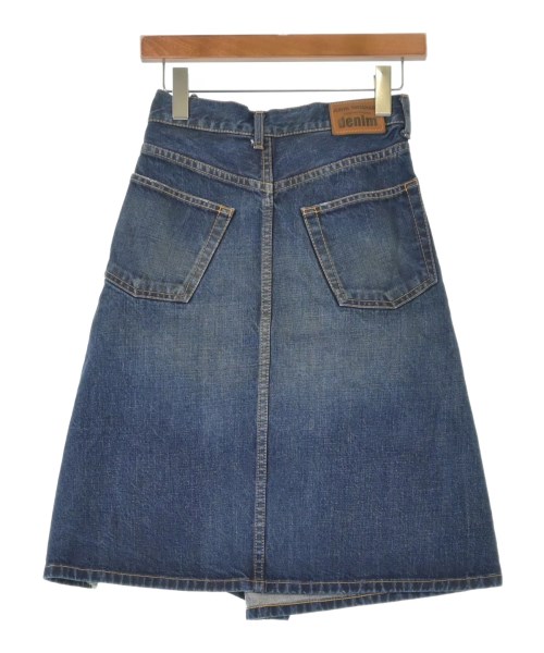 JUNYA WATANABE（ジュンヤワタナベ）ひざ丈スカート 紺 サイズ:S レディース/2200613142052