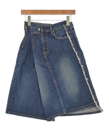 み*ん様 JUNYA WATANABE スカート JUNYA WATANABE（ジュンヤワタナベ）ひざ丈スカート 紺 サイズ:S