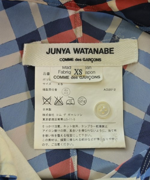 JUNYA WATANABE（ジュンヤワタナベ）カジュアルシャツ 青 サイズ:XS レディース/2200624974079