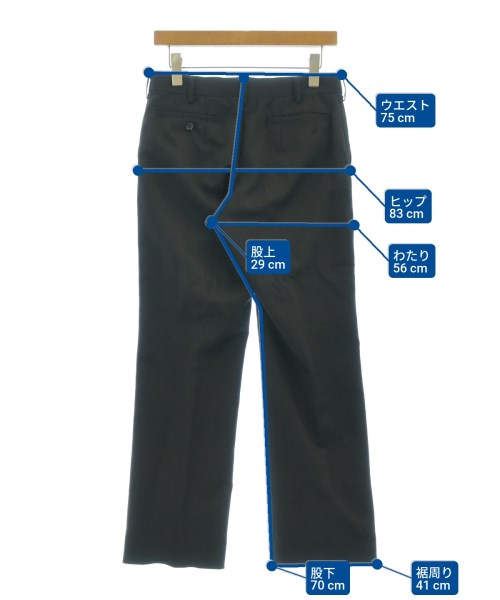 JUNYA WATANABE（ジュンヤワタナベ）スラックス 黒 サイズ:M レディース/2200625106127