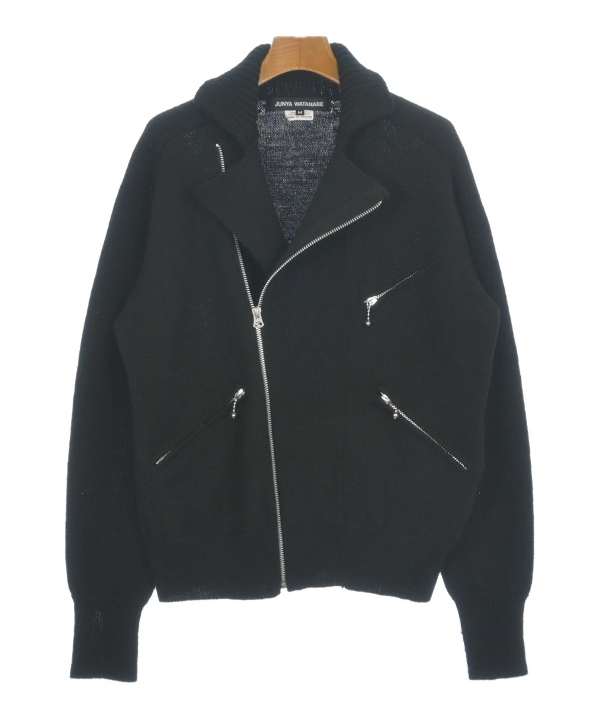 JUNYA WATANABE（ジュンヤワタナベ）カーディガン 黒 サイズ:M