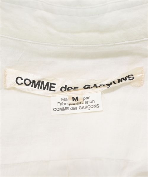 COMME des GARCONS（コムデギャルソン）カジュアルシャツ 白 サイズ:M レディース/2200625239078