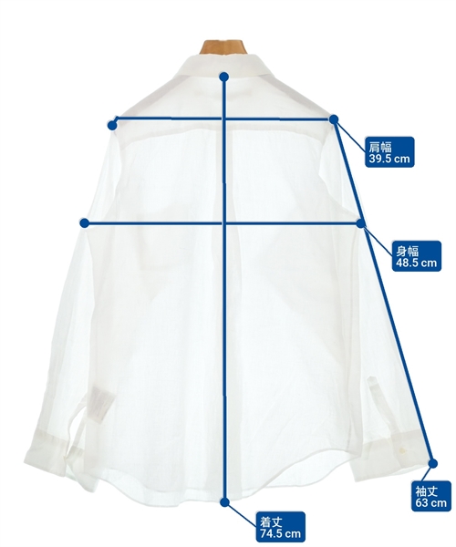 COMME des GARCONS（コムデギャルソン）カジュアルシャツ 白 サイズ:M レディース/2200625239078