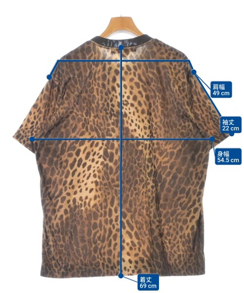 JUNYA WATANABE（ジュンヤワタナベ）Tシャツ・カットソー 茶 サイズ:M レディース/2200625239122