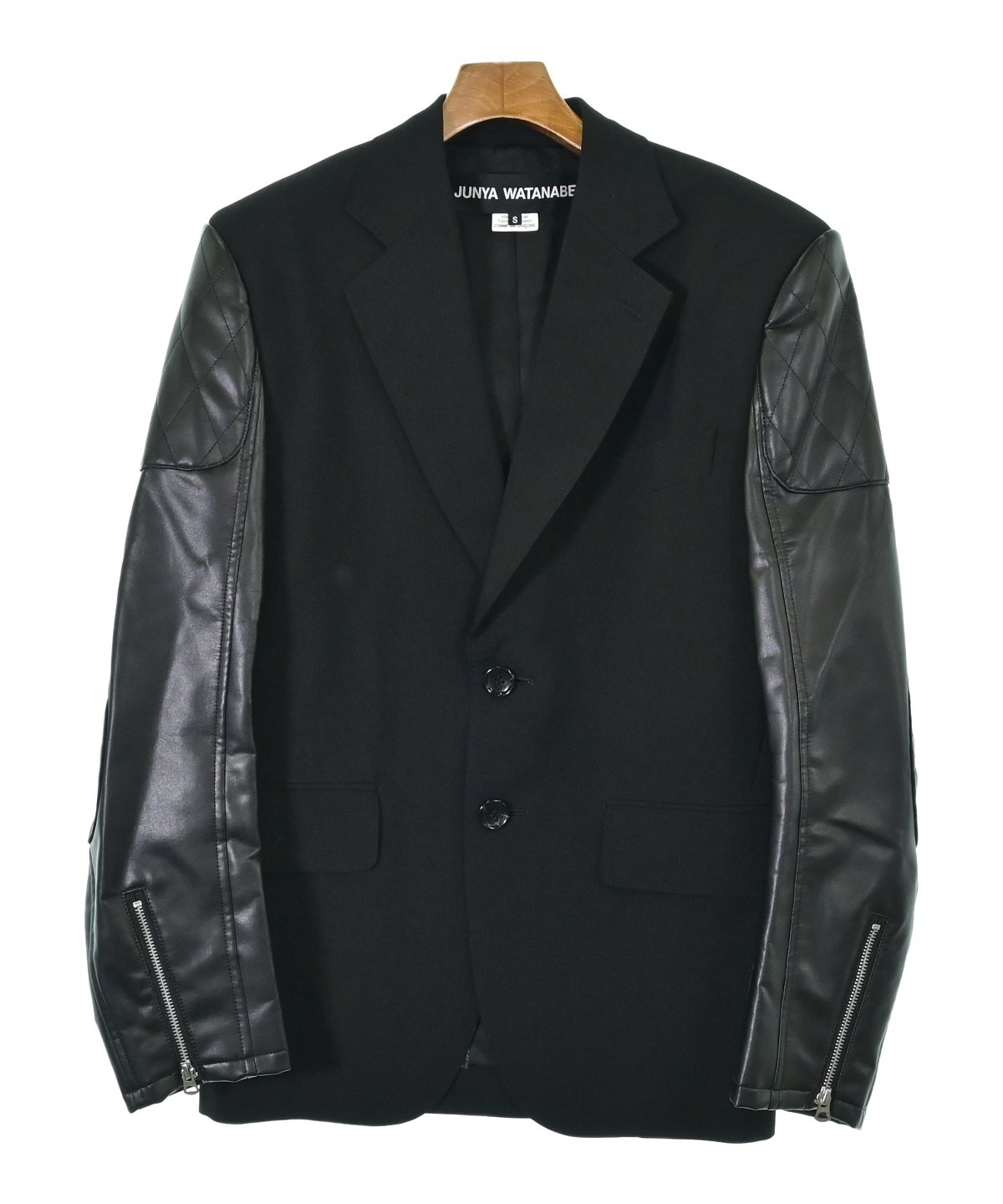 JUNYA WATANABE（ジュンヤワタナベ）カジュアルジャケット 黒 サイズ:S