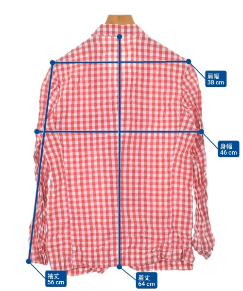 JUNYA WATANABE（ジュンヤワタナベ）カジュアルジャケット 赤 サイズ:-(M位) レディース/2200613159555