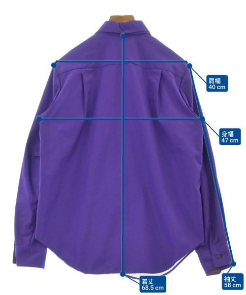 JUNYA WATANABE（ジュンヤワタナベ）カジュアルシャツ 紫 サイズ:M レディース/2200613159661