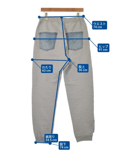 JUNYA WATANABE（ジュンヤワタナベ）スウェットパンツ グレー サイズ:L レディース/2200628859051