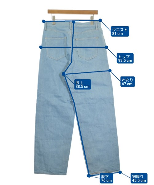 JUNYA WATANABE（ジュンヤワタナベ）デニムパンツ 青 サイズ:M レディース/2200630755037