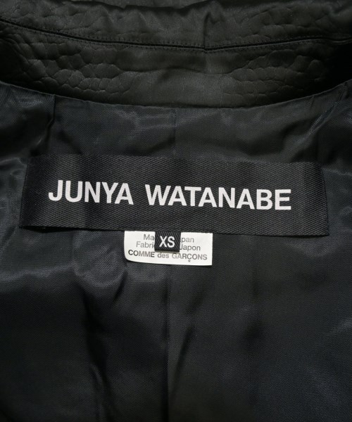JUNYA WATANABE（ジュンヤワタナベ）テーラードジャケット 黒 サイズ:S レディース/2200632410019