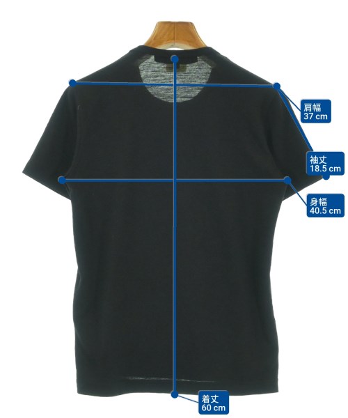 JUNYA WATANABE（ジュンヤワタナベ）Tシャツ・カットソー 黒 サイズ:S レディース/2200617997160