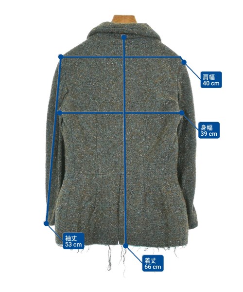 JUNYA WATANABE（ジュンヤワタナベ）カジュアルジャケット 茶 サイズ:M レディース/2200632898343