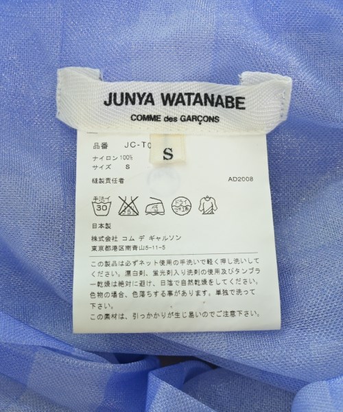 JUNYA WATANABE（ジュンヤワタナベ）カジュアルシャツ 青 サイズ:S レディース/2200632898688