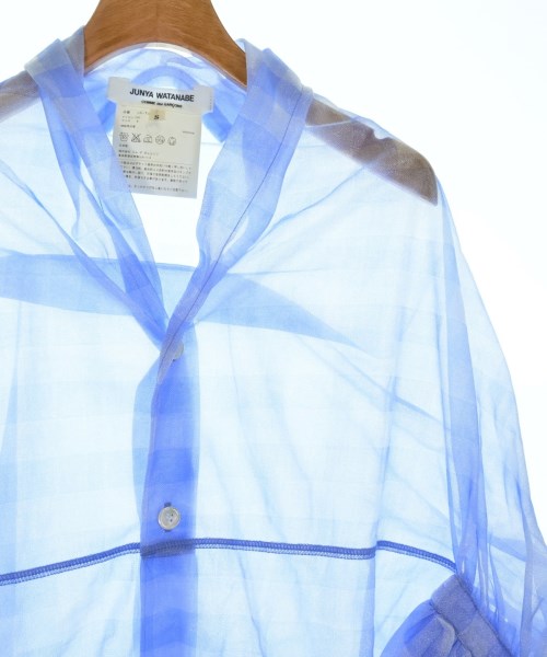 JUNYA WATANABE（ジュンヤワタナベ）カジュアルシャツ 青 サイズ:S レディース/2200632898688