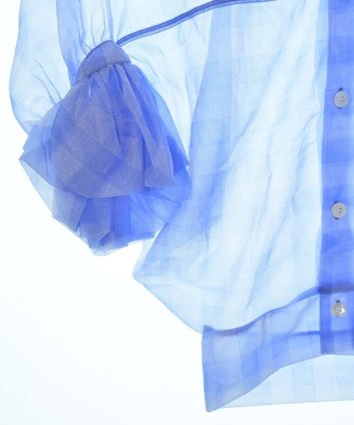 JUNYA WATANABE（ジュンヤワタナベ）カジュアルシャツ 青 サイズ:S レディース/2200632898688